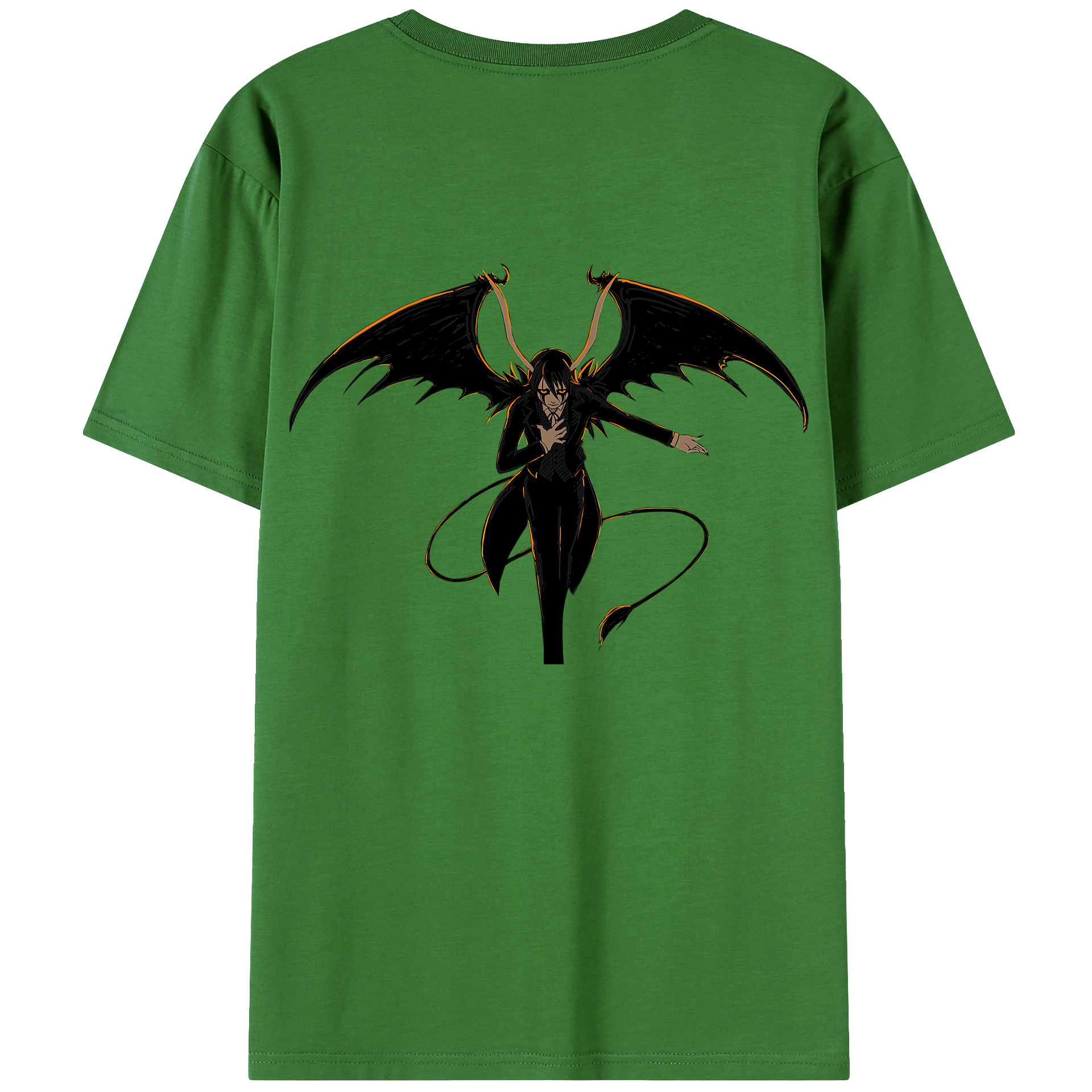 （画像用） ブリーチ ウルキオラ·シファー BLEACH Ulquiorra cifer レディース半袖Tシャツ(バックプリント)